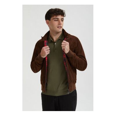 Baracuta für Herren. BRCPS0939UT2623 Lederjacke G9 dunkelbraun (M), Lässig Baracuta für Herren. BRCPS0939UT2623 Lederjacke G9 dunkelbraun (M), Lässig