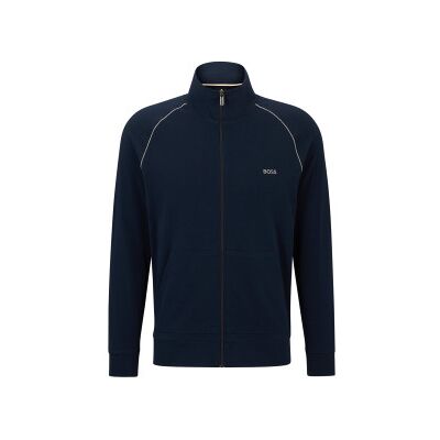 Boss für Herren. 50515366 Jacke Mix&Match; navy (M), Lässig, Heimtextilien, Baumwolle, Marine Boss für Herren. 50515366 Jacke Mix&Match; navy (M), Lässig, Heimtextilien, Baumwolle, Marine