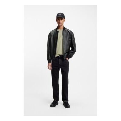 Boss für Herren. 50552151 Bomberjacke schwarz (46), Lässig, Polyester Boss für Herren. 50552151 Bomberjacke schwarz (46), Lässig, Polyester