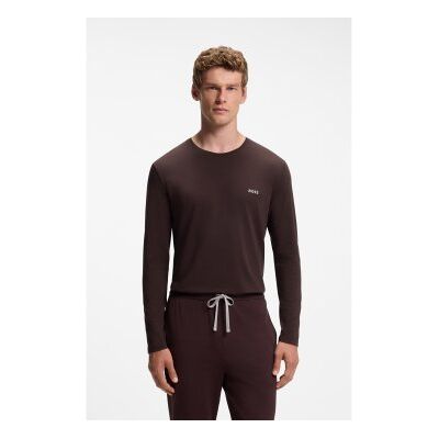 Boss für Herren. 50515389 T-Shirt Mix&Match; braun (L), Heimtextilien, Baumwolle, Langarm Boss für Herren. 50515389 T-Shirt Mix&Match; braun (L), Heimtextilien, Baumwolle, Langarm