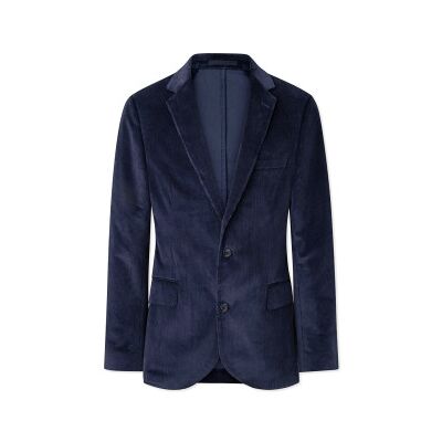 Hackett London für Herren. HM470485 Navy Cord Jacke (44/32), Lässig, Party, Baumwolle, Klassisch, Langarm, Marine Hackett London für Herren. HM470485 Navy Cord Jacke (44/32), Lässig, Party, Baumwolle, Klassisch, Langarm, Marine