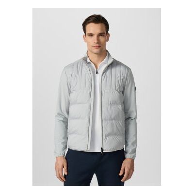 Hackett London für Herren. HM5800123 Hs Solstice Hybrid Sweatshirt, grau (XL), Lässig, Polyester Hackett London für Herren. HM5800123 Hs Solstice Hybrid Sweatshirt, grau (XL), Lässig, Polyester