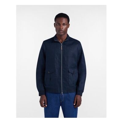 Harmont & Blaine für Herren. K0Q3030406690 Marineblaue Jacke mit Reißverschluss (M), Lässig, Leinen Harmont & Blaine für Herren. K0Q3030406690 Marineblaue Jacke mit Reißverschluss (M), Lässig, Leinen