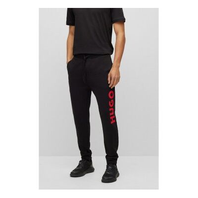 HUGO für Herren. 50473211 Jogginghose Dutschi schwarz (XL), Lässig, Bio-Baumwolle, Nachhaltig HUGO für Herren. 50473211 Jogginghose Dutschi schwarz (XL), Lässig, Bio-Baumwolle, Nachhaltig