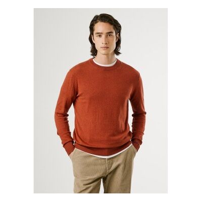 Pepe Jeans für Herren. PM7000013 Roter Andre-Pullover (XL), Lässig, Baumwolle Pepe Jeans für Herren. PM7000013 Roter Andre-Pullover (XL), Lässig, Baumwolle