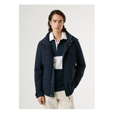 Pepe Jeans für Herren. PM4027177 Navy Jet Jacket (M), Lässig, Polyester, Marine Pepe Jeans für Herren. PM4027177 Navy Jet Jacket (M), Lässig, Polyester, Marine