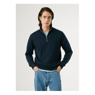Pepe Jeans für Herren. PM5800002 Mercuit navy Sweatshirt (L), Lässig, Baumwolle, Marine Pepe Jeans für Herren. PM5800002 Mercuit navy Sweatshirt (L), Lässig, Baumwolle, Marine