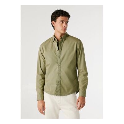 Pepe Jeans für Herren. PM3090843 Charly grünes Hemd (XL), Blau, Lässig, Baumwolle, Langarm Pepe Jeans für Herren. PM3090843 Charly grünes Hemd (XL), Blau, Lässig, Baumwolle, Langarm