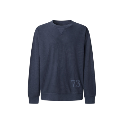 Pepe Jeans für Herren. PM5800164 Gaston navy Sweatshirt (XXL), Lässig, Baumwolle, Marine Pepe Jeans für Herren. PM5800164 Gaston navy Sweatshirt (XXL), Lässig, Baumwolle, Marine