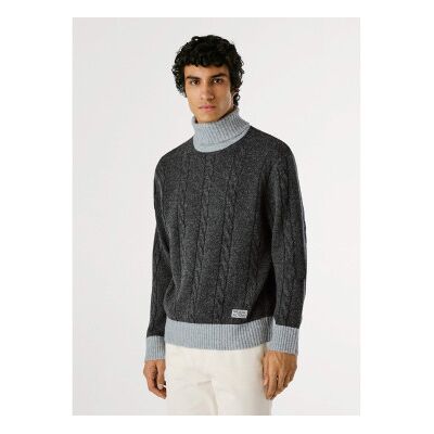 Pepe Jeans für Herren. PM7000027 Purcel Pullover grau (M), Lässig, Polyester Pepe Jeans für Herren. PM7000027 Purcel Pullover grau (M), Lässig, Polyester