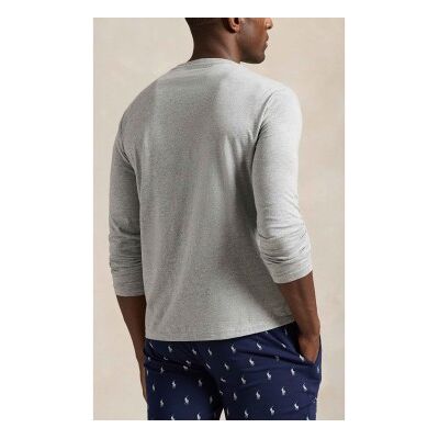 Polo Ralph Lauren für Herren. 714844759003 T-Shirt aus grauem Baumwollstrick (XXL), Heimtextilien, Baumwolle, Langarm Polo Ralph Lauren für Herren. 714844759003 T-Shirt aus grauem Baumwollstrick (XXL), Heimtextilien, Baumwolle, Langarm