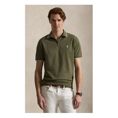 Polo Ralph Lauren für Herren. 710B19737001 Jersey bedruckt mit kurzen Ärmeln grün (XL), Lässig, Baumwolle, Kurzarm Polo Ralph Lauren für Herren. 710B19737001 Jersey bedruckt mit kurzen Ärmeln grün (XL), Lässig, Baumwolle, Kurzarm