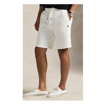 Polo Ralph Lauren für Herren. 710881520042 Weiße Shorts aus Doubleface-Strick (L), Lässig, Baumwolle Polo Ralph Lauren für Herren. 710881520042 Weiße Shorts aus Doubleface-Strick (L), Lässig, Baumwolle