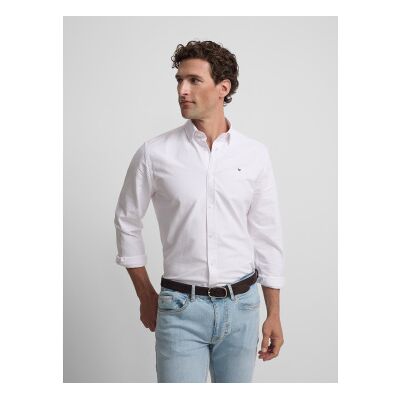 Silbon für Herren. S261020508307 Sport-Oxford-Hemd rosa gestreift (S), Lässig, Baumwolle, Langarm Silbon für Herren. S261020508307 Sport-Oxford-Hemd rosa gestreift (S), Lässig, Baumwolle, Langarm