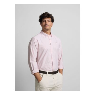 Silbon für Herren. S261020508298 Sport-Oxford-Hemd rosa (XL), Lässig, Baumwolle, Langarm Silbon für Herren. S261020508298 Sport-Oxford-Hemd rosa (XL), Lässig, Baumwolle, Langarm