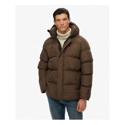 Superdry für Herren. M5012285A Brown Five Coat (XXL), Braun, Lässig, Recyceltes Polyester, Nachhaltig Superdry für Herren. M5012285A Brown Five Coat (XXL), Braun, Lässig, Recyceltes Polyester, Nachhaltig