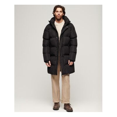 Superdry für Herren. M5011917A Sport Steppjacke mit Kapuze schwarz (XXL), Lässig, Recyceltes Polyester Superdry für Herren. M5011917A Sport Steppjacke mit Kapuze schwarz (XXL), Lässig, Recyceltes Polyester