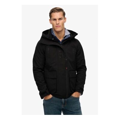 Superdry für Herren. M5012104A Windbreaker Jacke Ultimate Emb schwarz (XL), Lässig, Polyester Superdry für Herren. M5012104A Windbreaker Jacke Ultimate Emb schwarz (XL), Lässig, Polyester