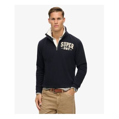 Superdry für Herren. M2014088A Vintage Athletic Marineblauer Pullover (S), Lässig, Baumwolle Superdry für Herren. M2014088A Vintage Athletic Marineblauer Pullover (S), Lässig, Baumwolle