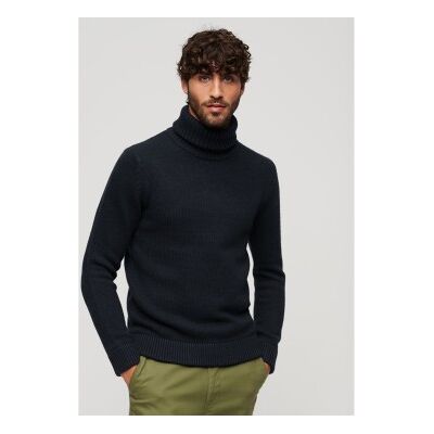 Superdry für Herren. M6110593A Rollkragenpullover Merchant Store (M), Lässig, Acryl, Langarm, Marine Superdry für Herren. M6110593A Rollkragenpullover Merchant Store (M), Lässig, Acryl, Langarm, Marine