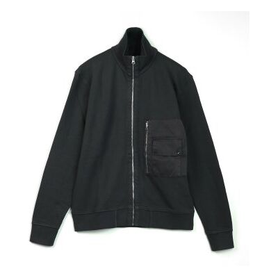 Ten c für Herren. 26CTCUF01004 Marineblaue Fleecejacke (L), Lässig, Baumwolle Ten c für Herren. 26CTCUF01004 Marineblaue Fleecejacke (L), Lässig, Baumwolle