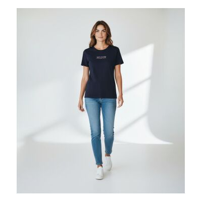 Tommy Hilfiger für Herren. MW0MW42363 Brand Love T-shirt navy (M), Lässig, Baumwolle, Kurzarm, Marine Tommy Hilfiger für Herren. MW0MW42363 Brand Love T-shirt navy (M), Lässig, Baumwolle, Kurzarm, Marine