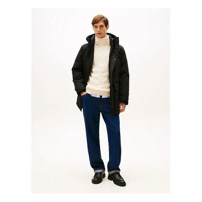 Tommy Hilfiger für Herren. MW0MW40632 Rockie Parka schwarz (XL), Lässig, Recyceltes Polyester, Nachhaltig Tommy Hilfiger für Herren. MW0MW40632 Rockie Parka schwarz (XL), Lässig, Recyceltes Polyester, Nachhaltig