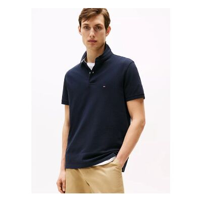 Tommy Hilfiger für Herren. MW0MW17770 Polo 1985 Regular navy (M), Lässig, Baumwolle, Kurzarm, Bio-Baumwolle, Nachhaltig Tommy Hilfiger für Herren. MW0MW17770 Polo 1985 Regular navy (M), Lässig, Baumwolle, Kurzarm, Bio-Baumwolle, Nachhaltig
