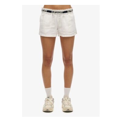 Superdry für Damen. W7110450A Short Draw weiß (XS), Lässig, Baumwolle Superdry für Damen. W7110450A Short Draw weiß (XS), Lässig, Baumwolle