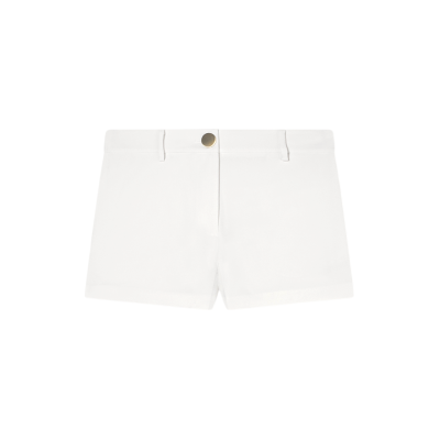 A X Armani Exchange für Damen. XW001950AF21555U1003 Shorts mit weißem Knopf (M), Lässig, Polyester A X Armani Exchange für Damen. XW001950AF21555U1003 Shorts mit weißem Knopf (M), Lässig, Polyester
