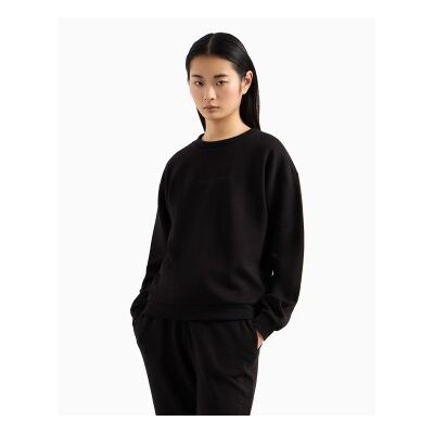 A X Armani Exchange für Damen. XW000835AF13397UC001 Crew Sweatshirt schwarz (XS), Lässig, Viskose A X Armani Exchange für Damen. XW000835AF13397UC001 Crew Sweatshirt schwarz (XS), Lässig, Viskose
