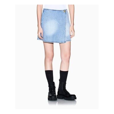 A X Armani Exchange für Damen. XW002265AF21338MB001 Blaue Lyocell-Shorts (S), Lässig, Baumwolle, Denim A X Armani Exchange für Damen. XW002265AF21338MB001 Blaue Lyocell-Shorts (S), Lässig, Baumwolle, Denim
