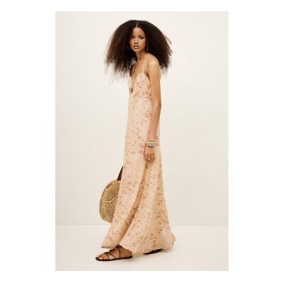 BA&SH; für Damen. 1E26NATZ Natz geblümtes Kleid (34), Lässig, Viskose, Blumen, Ärmellos / Hosenträger BA&SH; für Damen. 1E26NATZ Natz geblümtes Kleid (34), Lässig, Viskose, Blumen, Ärmellos / Hosenträger