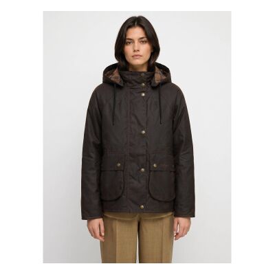 Barbour für Damen. LWX1594 Georgette Wax Jacke dunkelbraun (L), Lässig, Baumwolle Barbour für Damen. LWX1594 Georgette Wax Jacke dunkelbraun (L), Lässig, Baumwolle