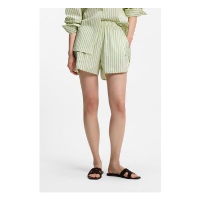 Boss für Damen. 50559232 Kurze Hose Tiplyna grün (38), Lässig, Viskose Boss für Damen. 50559232 Kurze Hose Tiplyna grün (38), Lässig, Viskose