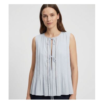 Boss für Damen. 50559244 Oberteil Ilenna blau (34), Lässig, Baumwolle, Ärmellos / Hosenträger Boss für Damen. 50559244 Oberteil Ilenna blau (34), Lässig, Baumwolle, Ärmellos / Hosenträger