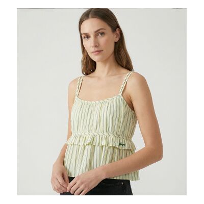 Boss für Damen. 50559224 Top Iplyn grün (34), Lässig, Baumwolle, Ärmellos / Hosenträger Boss für Damen. 50559224 Top Iplyn grün (34), Lässig, Baumwolle, Ärmellos / Hosenträger