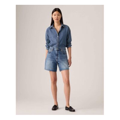 Levi's für Damen. A9311-0005 Baggy Shorts (27), Blau, Lässig, Baumwolle, Denim Levi's für Damen. A9311-0005 Baggy Shorts (27), Blau, Lässig, Baumwolle, Denim