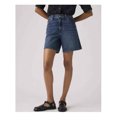 Levi's für Damen. A9311-0029 Blaue Baggy-Denim-Shorts (29), Lässig, Baumwolle Levi's für Damen. A9311-0029 Blaue Baggy-Denim-Shorts (29), Lässig, Baumwolle