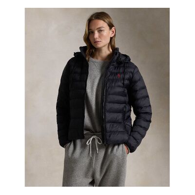 Polo Ralph Lauren für Damen. 211958932002 Wasserabweisender Mantel schwarz (S), Lässig, Nylon Polo Ralph Lauren für Damen. 211958932002 Wasserabweisender Mantel schwarz (S), Lässig, Nylon