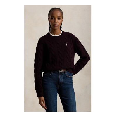Polo Ralph Lauren für Damen. 211A91216013 Lila Pullover aus Wolle und Kaschmir (XL), Lässig, Flieder, Langarm Polo Ralph Lauren für Damen. 211A91216013 Lila Pullover aus Wolle und Kaschmir (XL), Lässig, Flieder, Langarm