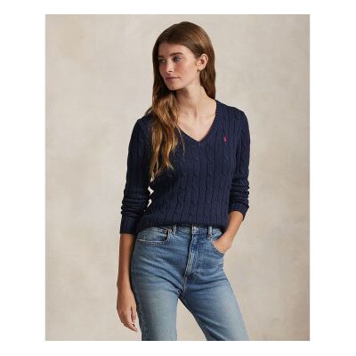 Polo Ralph Lauren für Damen. 211971870004 Kimblery marineblauer Pullover (S), Lässig, Baumwolle Polo Ralph Lauren für Damen. 211971870004 Kimblery marineblauer Pullover (S), Lässig, Baumwolle