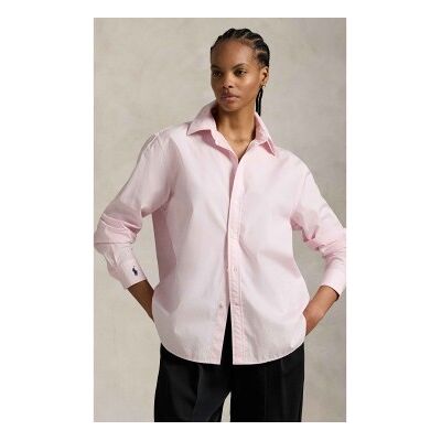 Polo Ralph Lauren für Damen. 211968220003 Übergroßes Hemd rosa (S), Lässig, Baumwolle, Langarm Polo Ralph Lauren für Damen. 211968220003 Übergroßes Hemd rosa (S), Lässig, Baumwolle, Langarm