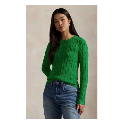 Polo Ralph Lauren für Damen. 211971869011 Grüner Baumwolljersey in Achterstrick (XXL), Lässig, Baumwolle Polo Ralph Lauren für Damen. 211971869011 Grüner Baumwolljersey in Achterstrick (XXL), Lässig, Baumwolle