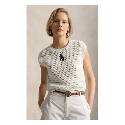Polo Ralph Lauren für Damen. 211A12704002 Big Pony beige Pullover (L), Lässig, Baumwolle Polo Ralph Lauren für Damen. 211A12704002 Big Pony beige Pullover (L), Lässig, Baumwolle