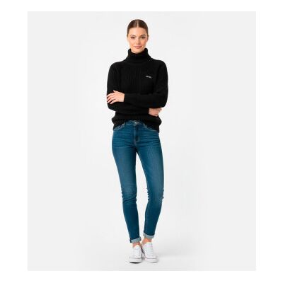 Rotate für Damen. 114734100 Terri Pullover schwarz (XS), Lässig, Wolle, Langarm Rotate für Damen. 114734100 Terri Pullover schwarz (XS), Lässig, Wolle, Langarm