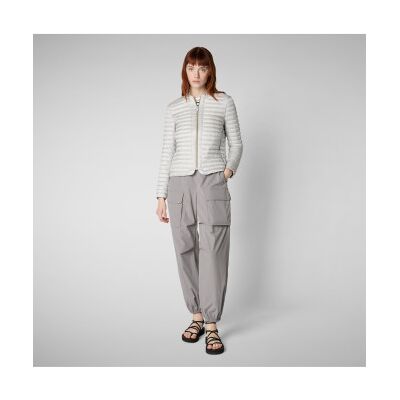 Save The Duck für Damen. D30614W-IRIS20 Carina Jacke grau (S), Lässig, Nylon, Langarm Save The Duck für Damen. D30614W-IRIS20 Carina Jacke grau (S), Lässig, Nylon, Langarm