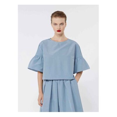 Weekend Max Mara für Damen. 2615111152600 Bluse Wkdbreak blau (36), Denim, Polyester Weekend Max Mara für Damen. 2615111152600 Bluse Wkdbreak blau (36), Denim, Polyester
