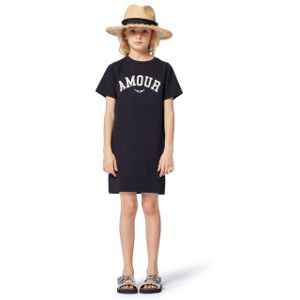 Zadig & Voltaire Unisex für Kinder. X60336 Kleid im T-Shirt-Stil mit schwarzem Slogan-Aufdruck (4Años= 102cm), Lässig, Kurzarm, Kinderbeklei Zadig & Voltaire Unisex für Kinder. X60336 Kleid im T-Shirt-Stil mit schwarzem Slogan-Aufdruck (4Años= 102cm), Lässig, Kurzarm, Kinderbeklei