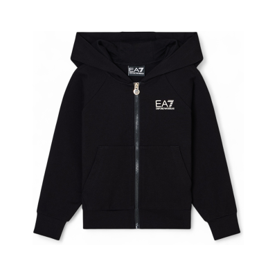 EA7 für Mädchen. 7G000140_AF13135 Zug Kern Id Mädchen Hoodie Fz schwarz (14 años= 164/166 cm), Lässig, Baumwolle, AWPS (Izas), Kinderbekleid EA7 für Mädchen. 7G000140_AF13135 Zug Kern Id Mädchen Hoodie Fz schwarz (14 años= 164/166 cm), Lässig, Baumwolle, AWPS (Izas), Kinderbekleid